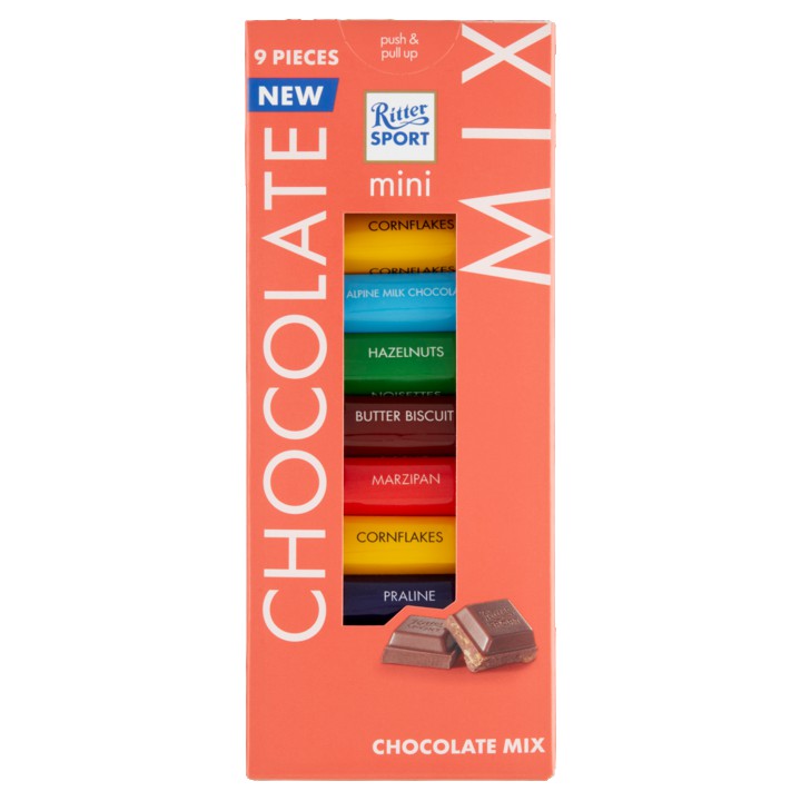 Ritter Sport Mini Chocolate Mix 9 x 16, 67g