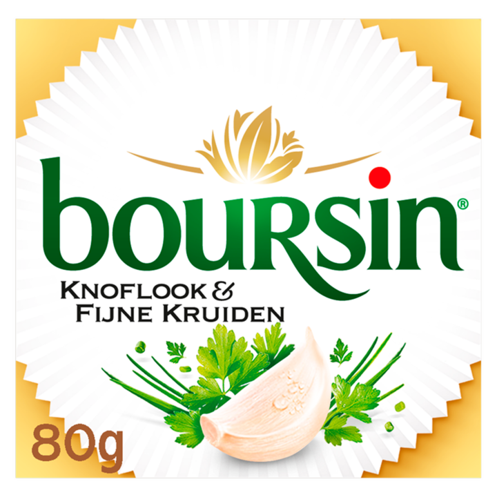 Boursin Knoflook &amp;amp; Fijne Kruiden 80g