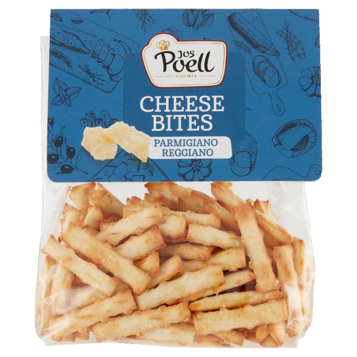 Jos Poell Cheese Bites Parmigiano Reggiano 100g