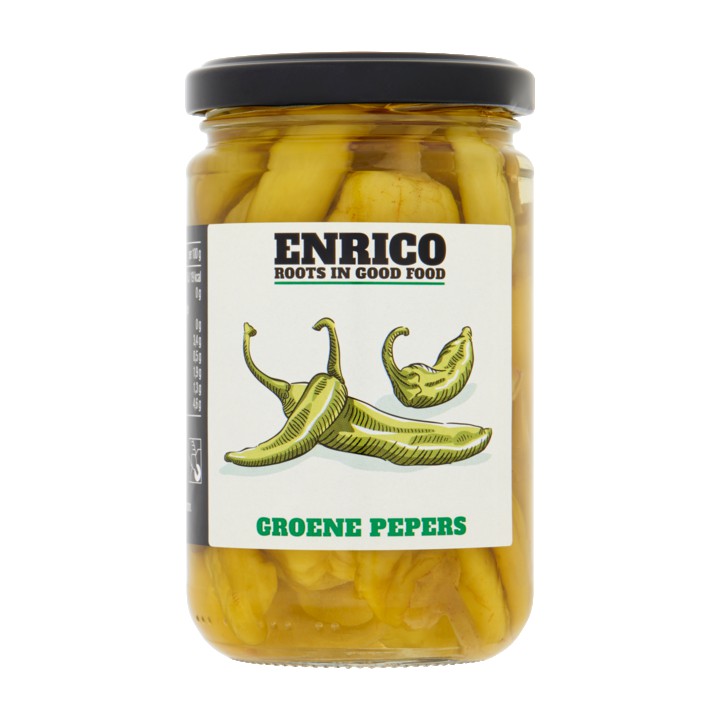 Enrico Groene Pepers 290g