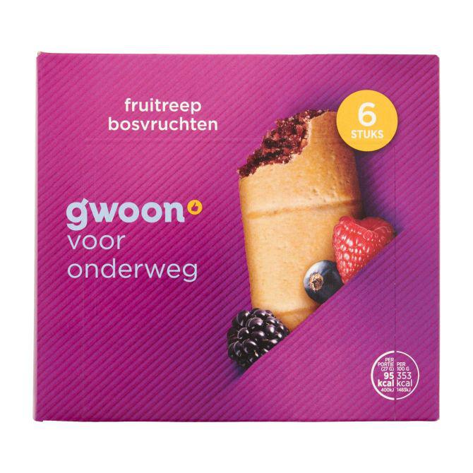 g&#039;woon Fruitreep bosvruchten