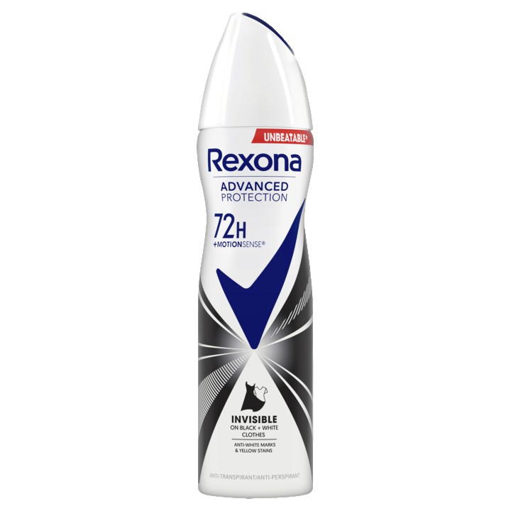 Rexona Women Advanced Protection Anti-Transpirant Spray Invisible On Black + White Clothes 150ml