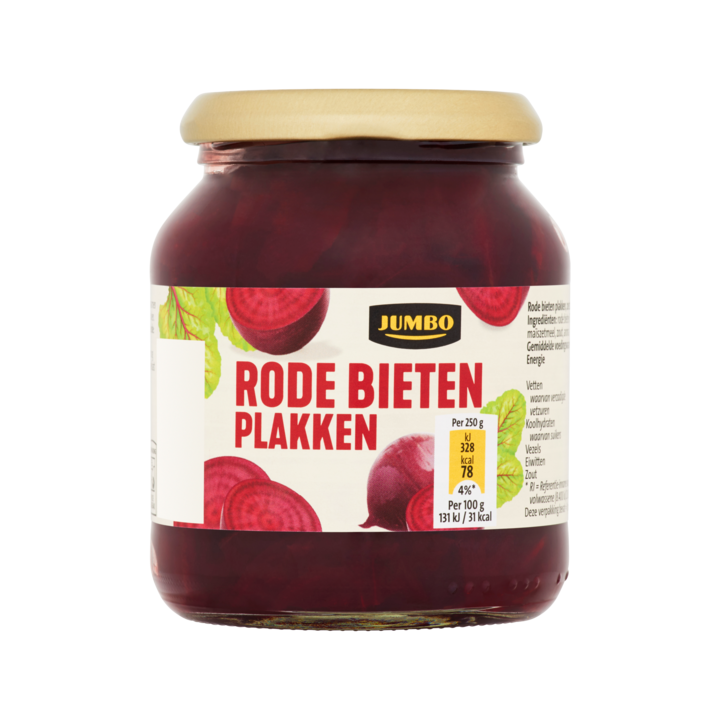 Jumbo Rode Bieten Plakken 340g