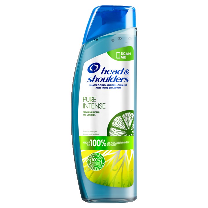 Head &amp;amp; Shoulders Pure Intense Oil Control Shampoo, 250ml