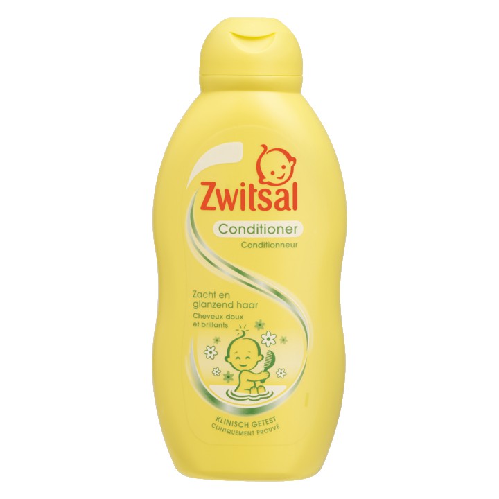 Zwitsal Baby Conditioner voor Zachte, Makkelijk Doorkambare Haartjes 200ml