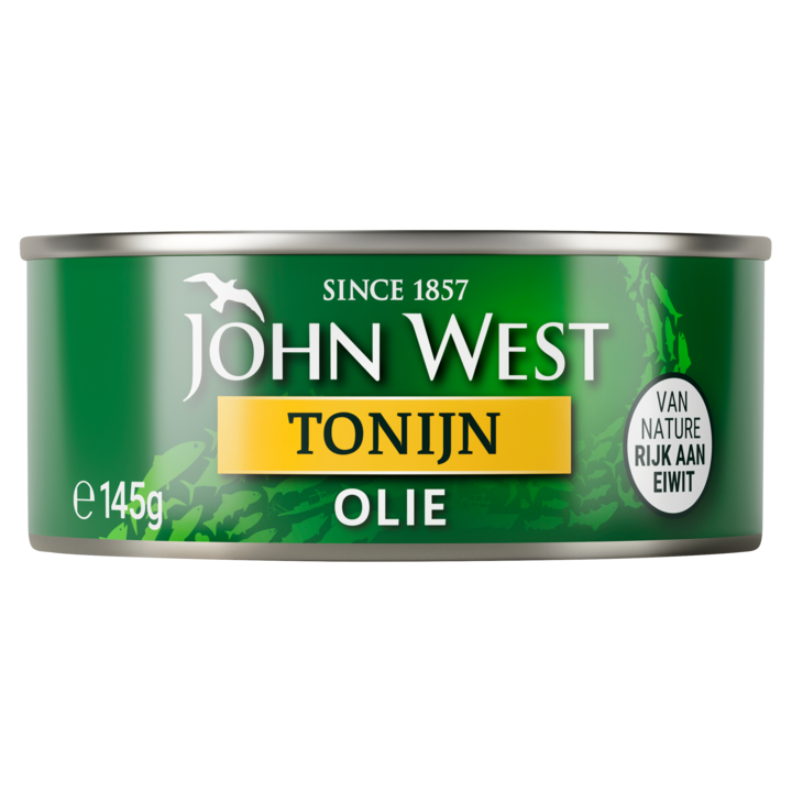 John West tonijnstukken in zonnebloemolie 145 gram