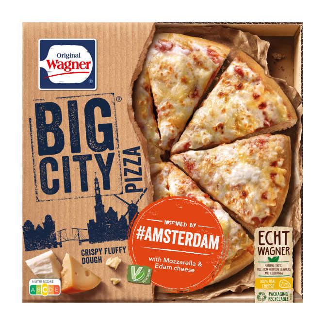 Wagner BIG city pizza Amsterdam 4 soorten kaas