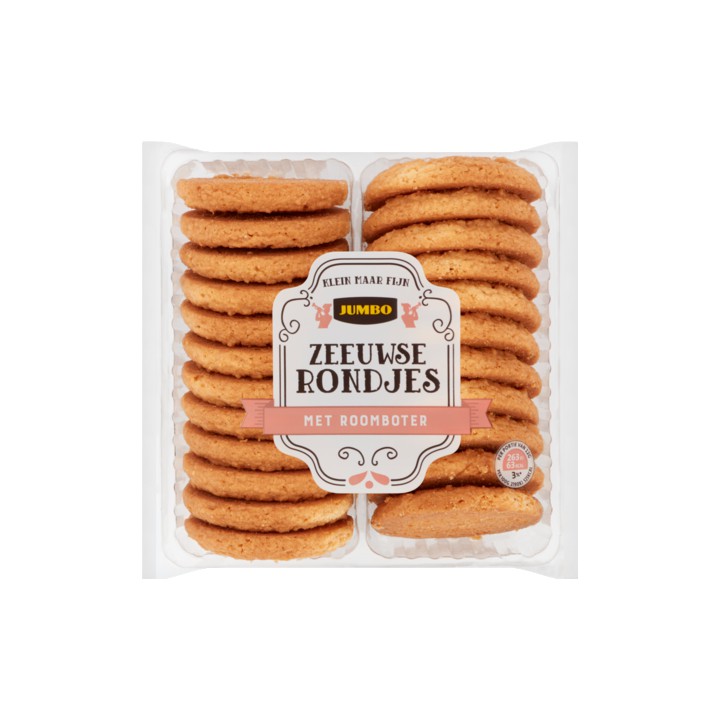 Jumbo Zeeuwse Rondjes met Roomboter 250g