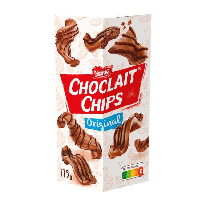 Nestl&amp;eacute; Choclait chips melkchocolade