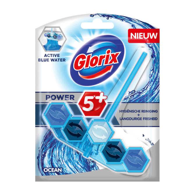 Glorix Toiletblok blauw water ocean