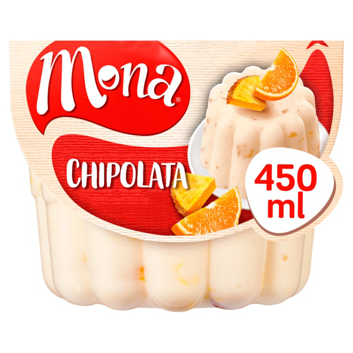 Mona Chipolatapudding met tropisch fruit  450ml