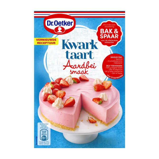 Dr. Oetker Kwarktaart aardbei