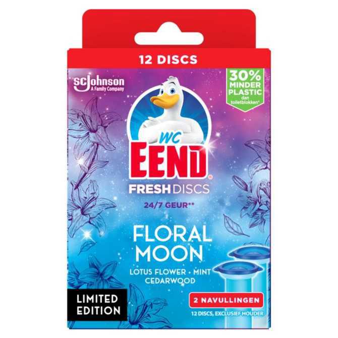 WC Eend Fresh Discs Floral Moon navul