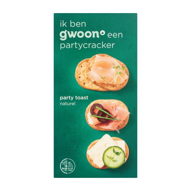 g'woon Party toast naturel | Nederland Life g'woon Party toast naturel