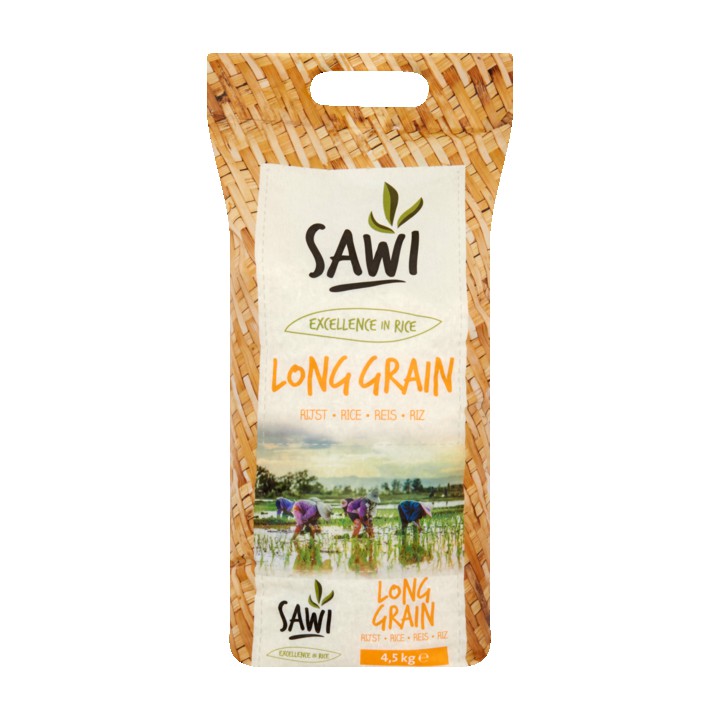 Sawi Long Grain Rijst 4, 5kg