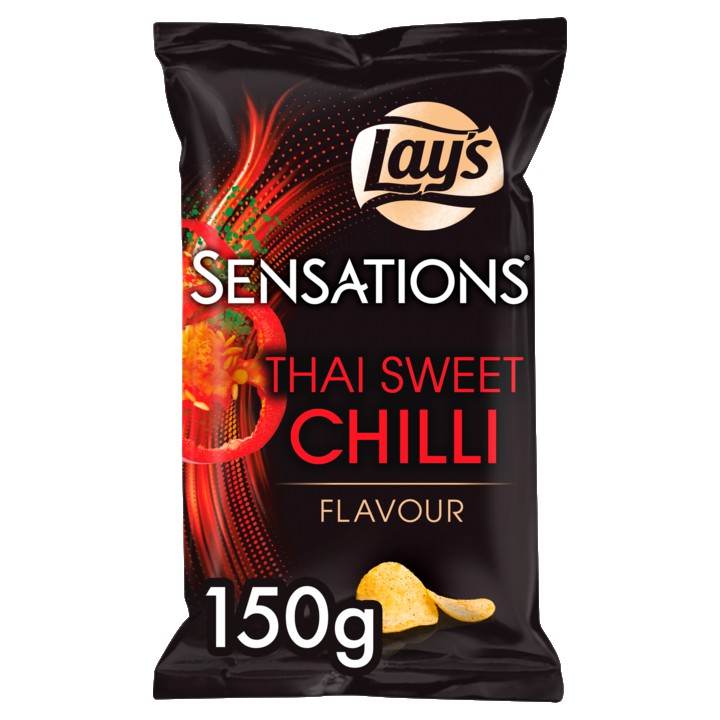 Lay&amp;#x27;s Sensations Thai Sweet Chilli Chips 150gr