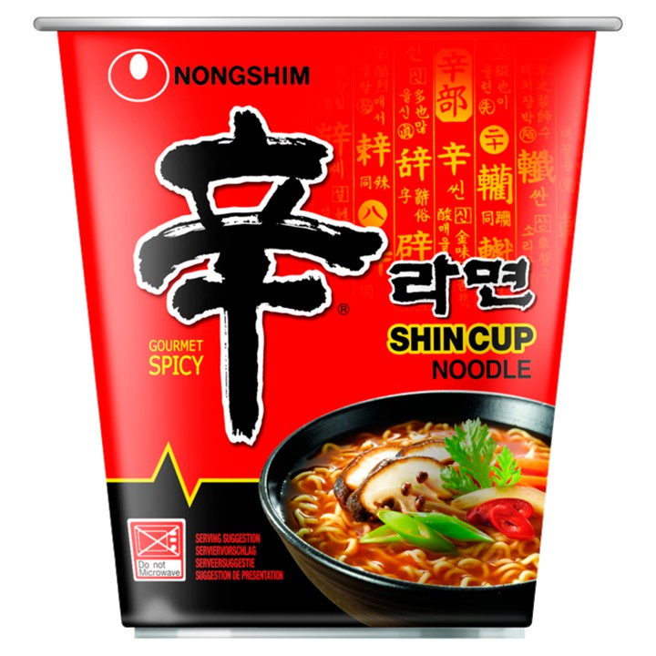 Nongshim Shin Cup Noodle Soup 68g
