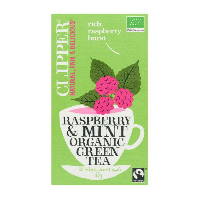 Clipper Organic raspberry mint biologisch