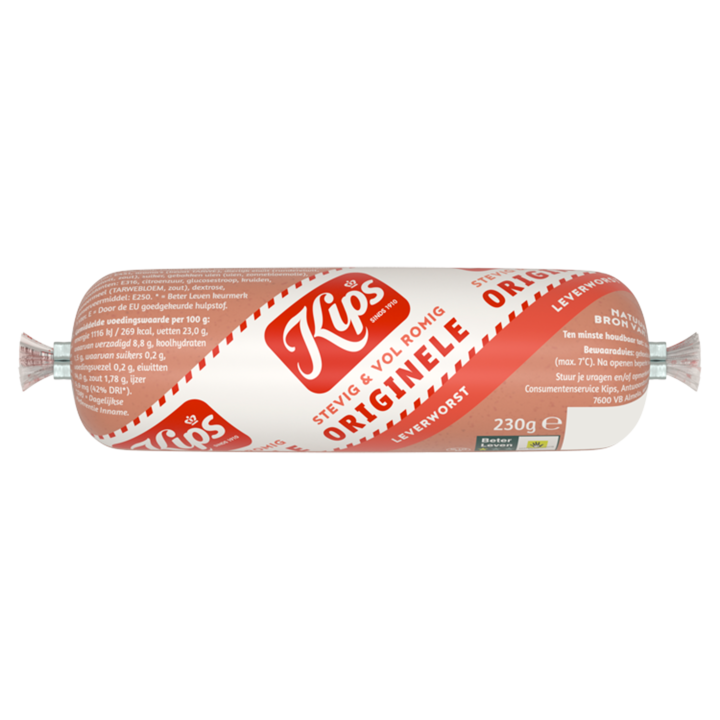 Kips Originele Leverworst 230g