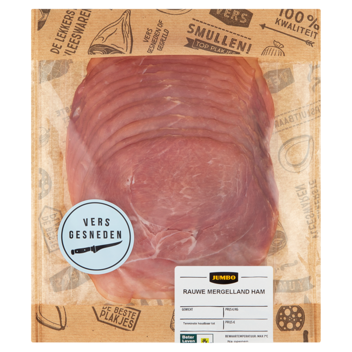 Jumbo Rauwe Mergelland Ham ca. 100g