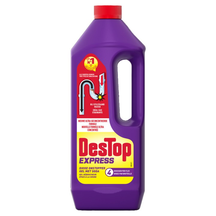 Destop Express Ontstopper Gel met Soda - 1L