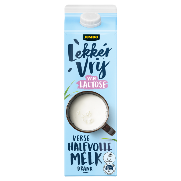 Jumbo Verse Lactosevrije Halfvolle Melkdrank 1L