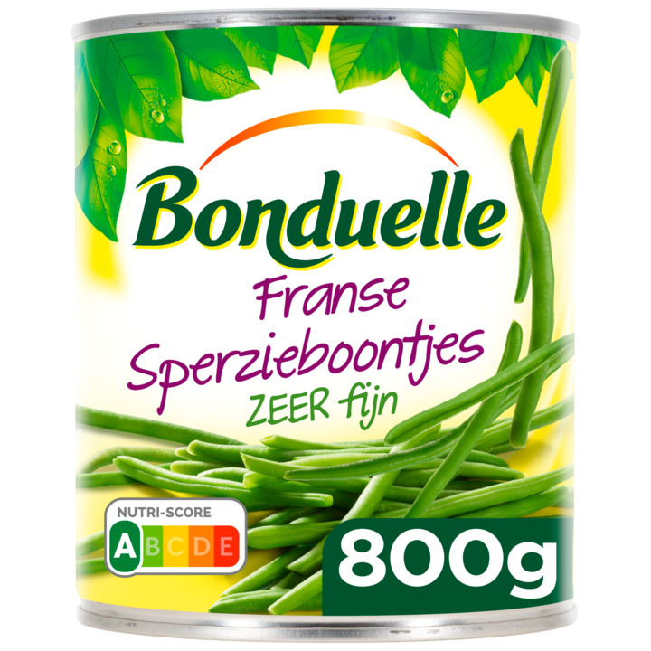 Bonduelle Franse Sperzieboontjes zeer fijn gerangschikt 800g