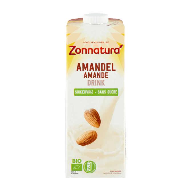 Zonnatura Amandel Drink Ongezoet