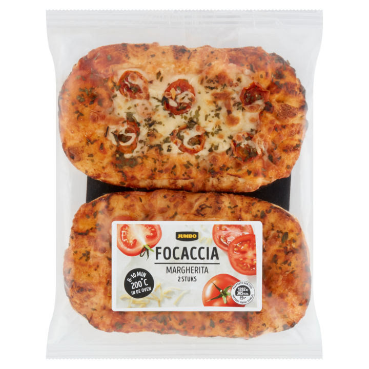 Jumbo Focaccia Margherita 240g