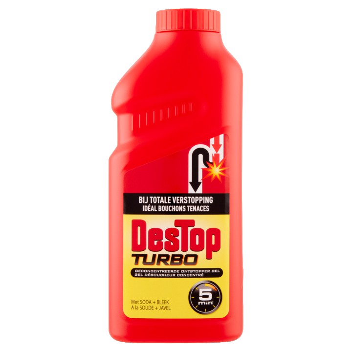 Destop Turbo Gel Ontstopper - 500ml