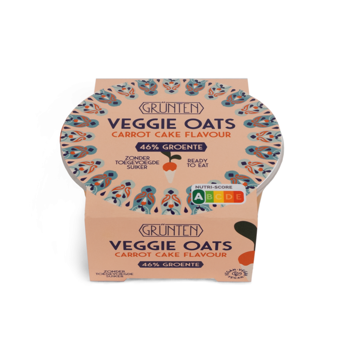 Gr&amp;uuml;nten Veggie Oats &amp;ndash; Carrot Cake 150g