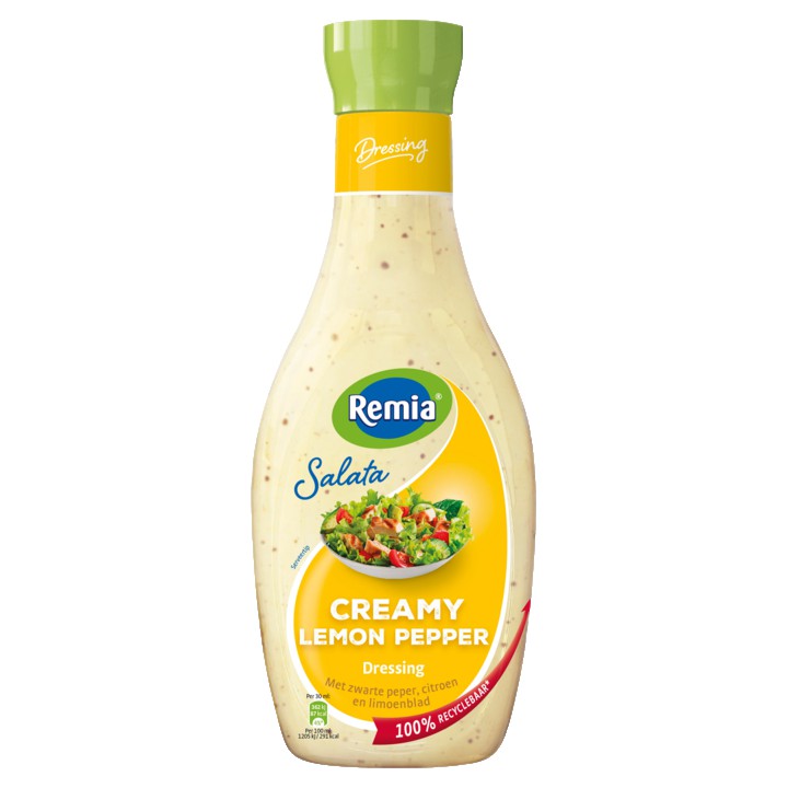 Remia Salata Creamy Lemon Pepper Dressing 450ml