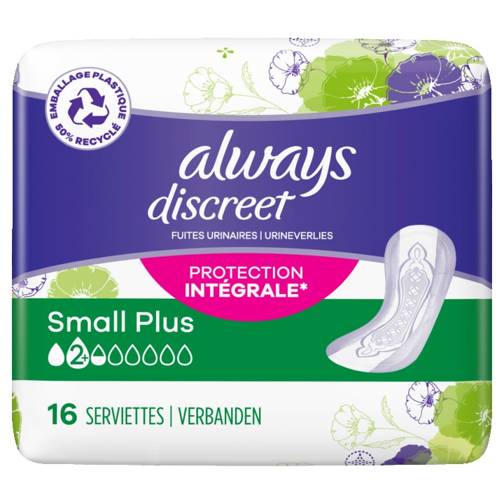 Always Discreet Verband Voor Urineverlies x16