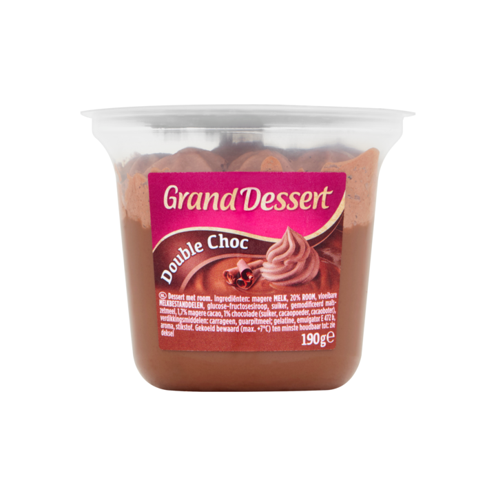 Ehrmann Grand Dessert Double Choc 190g