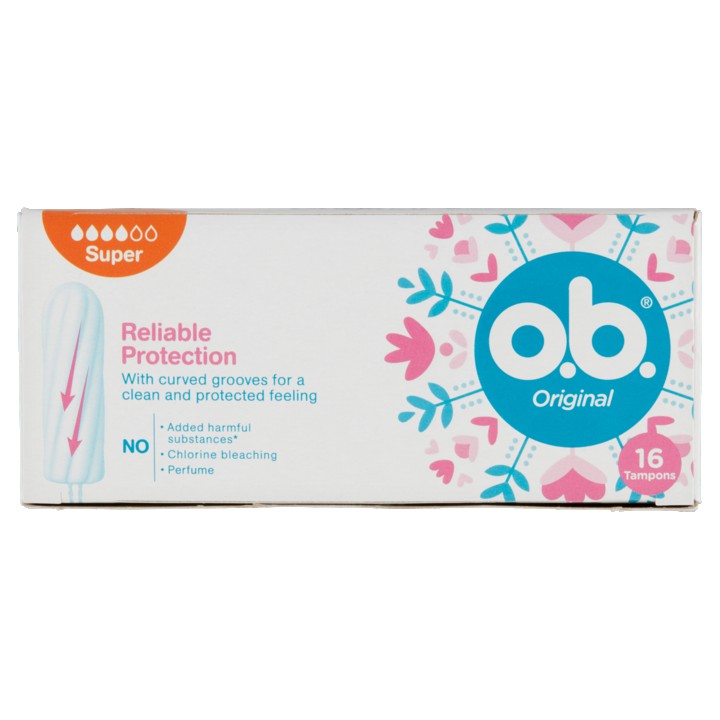 O.B. Original Tampons Super 16 Stuks