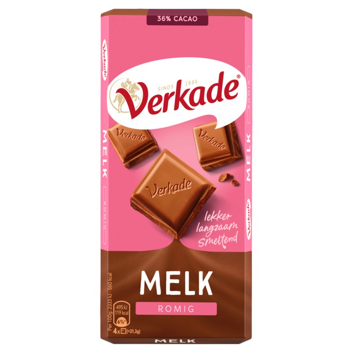 Verkade Reep Melk 111g