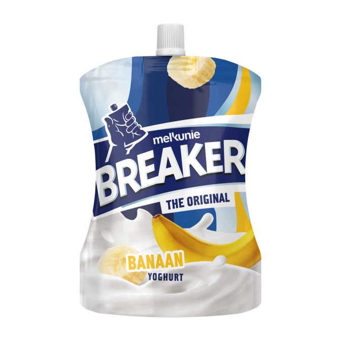 Melkunie Breaker banaan yoghurt