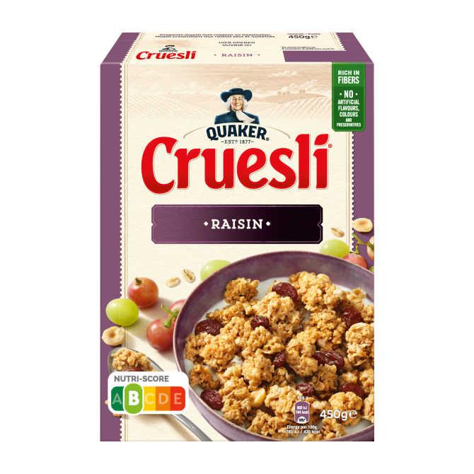 Quaker Cruesli Raisin 450 gr