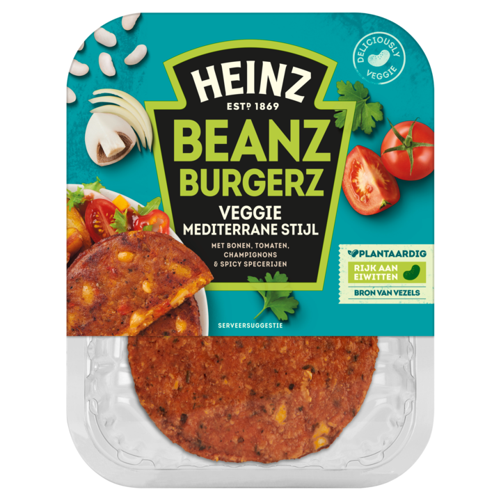 Heinz Groenteburgers Mediterrane Stijl