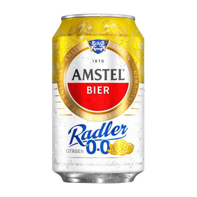 Amstel Radler 0.0 bier citroen blik