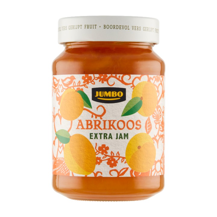 Jumbo Abrikoos Extra Jam 600g