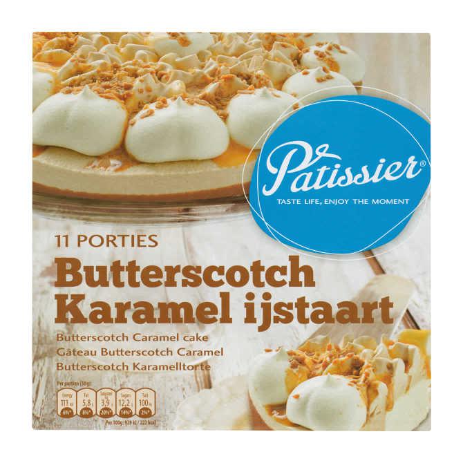 Patissier butters caramel ijstaart