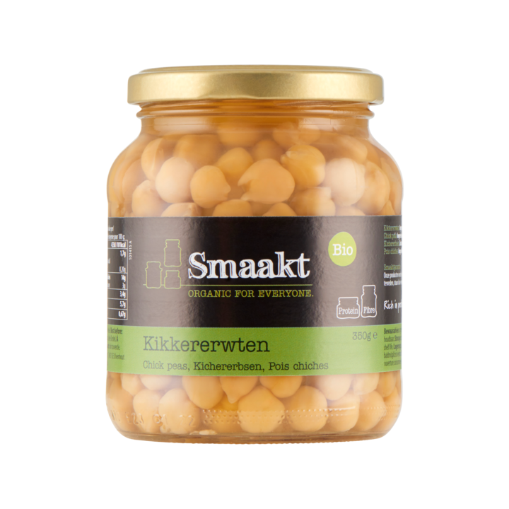 Smaakt Bio Kikkererwten 350g