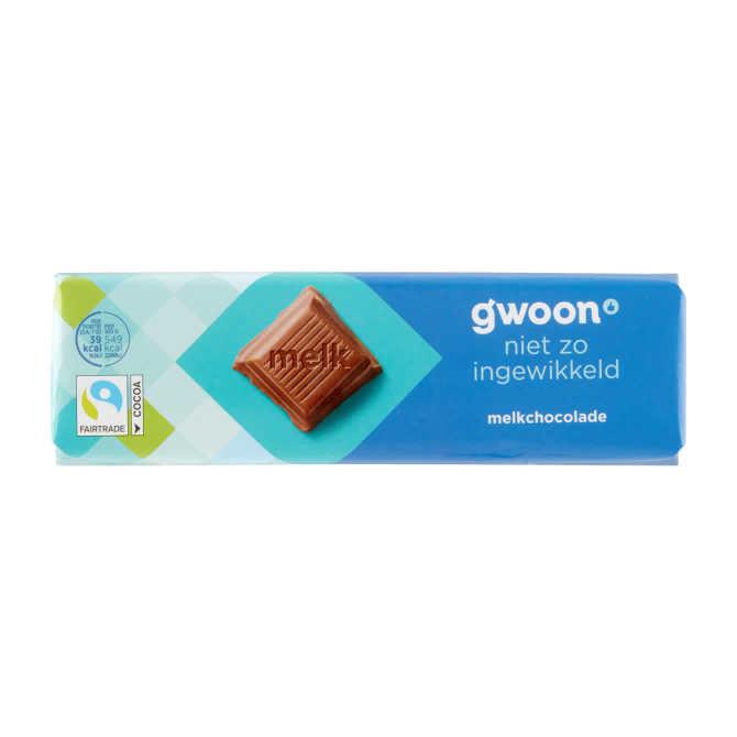 g&#039;woon Chocoladereep melk