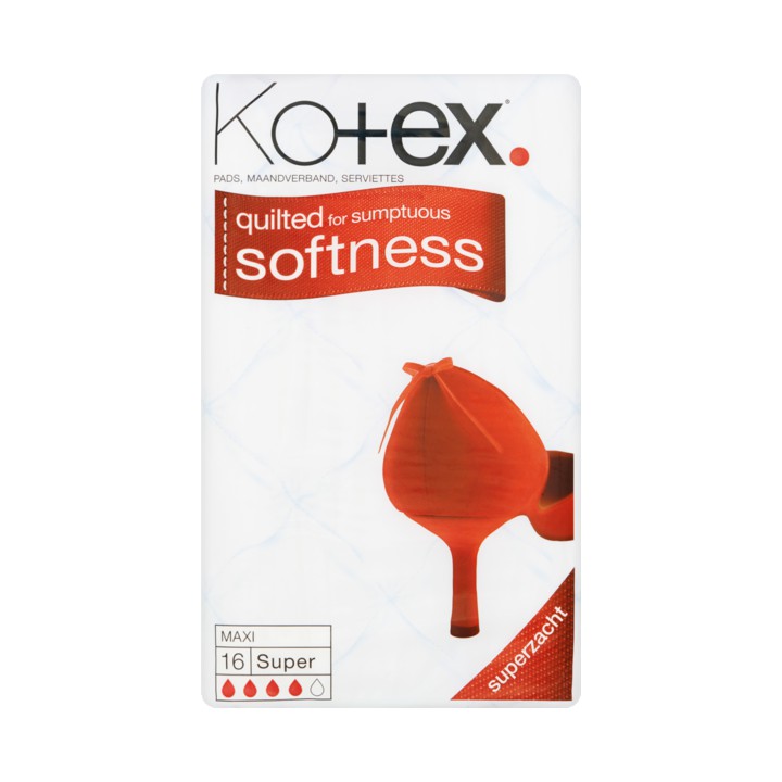 Kotex&amp;reg; Maxi Maandverband Super 16 Stuks