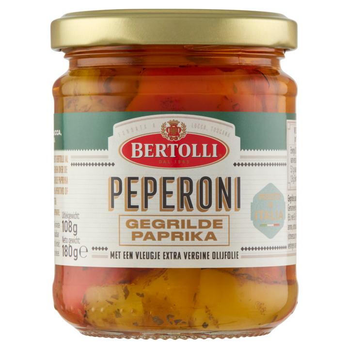 Bertolli Peperoni Gegrilde Paprika 180g
