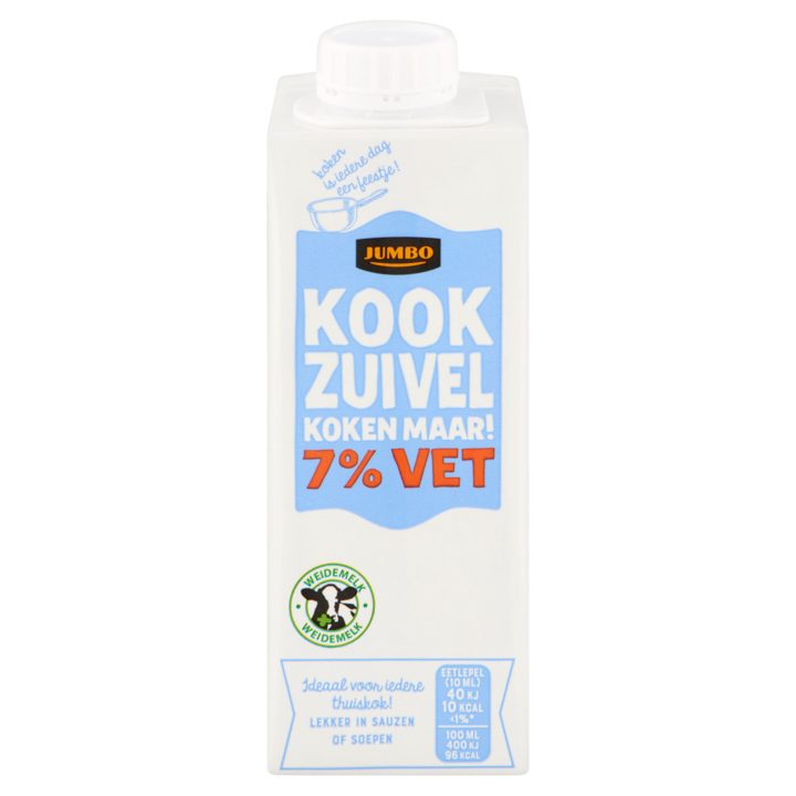 Jumbo Kookzuivel 7% Vet 250ml