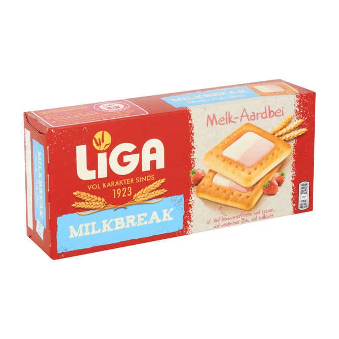 LiGA Milkbreak duo melk aardbei