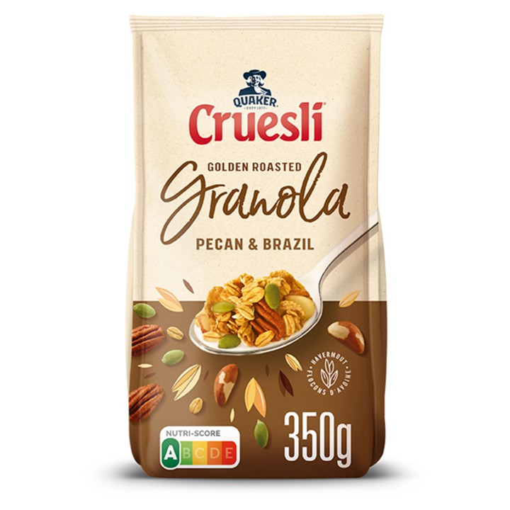 Quaker Cruesli Granola Pecan &amp;amp; Para Noten 350gr