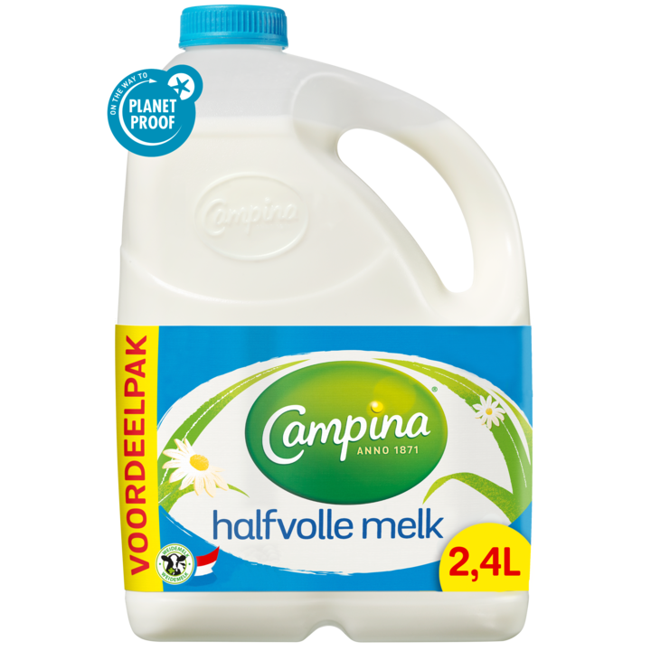Campina Halfvolle melk 2, 4L